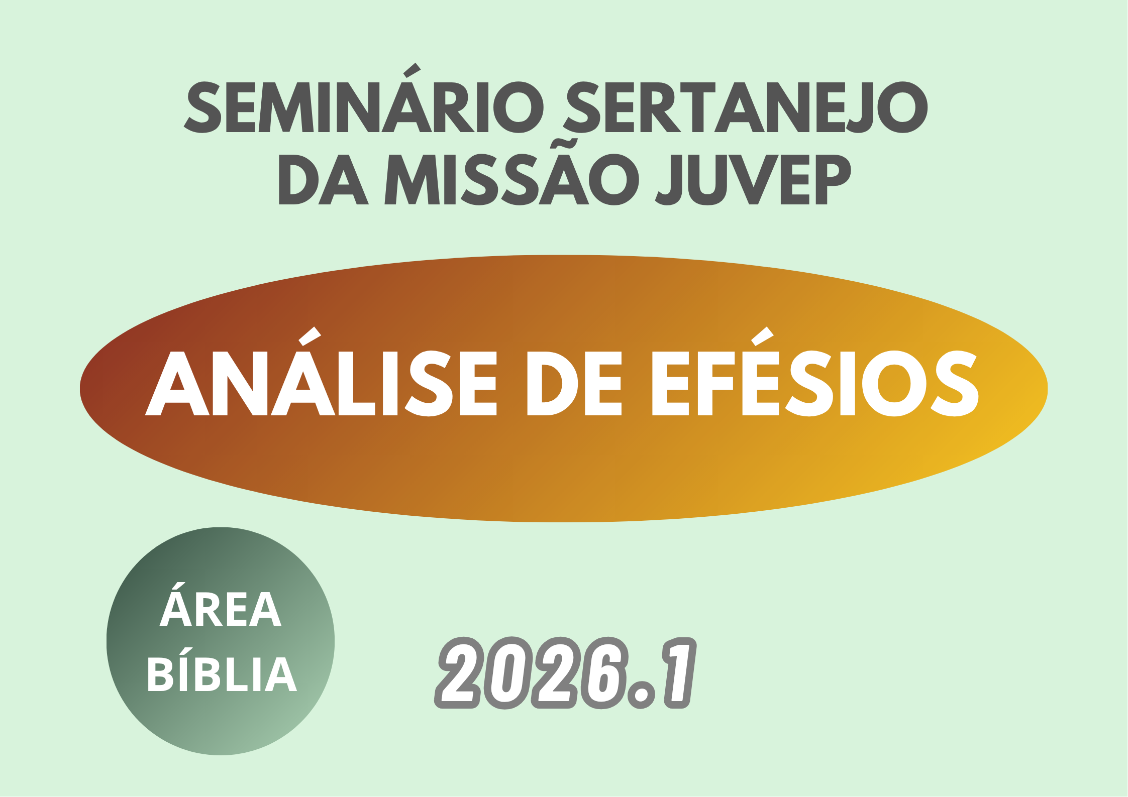 Análise de Efésios - 2026.1