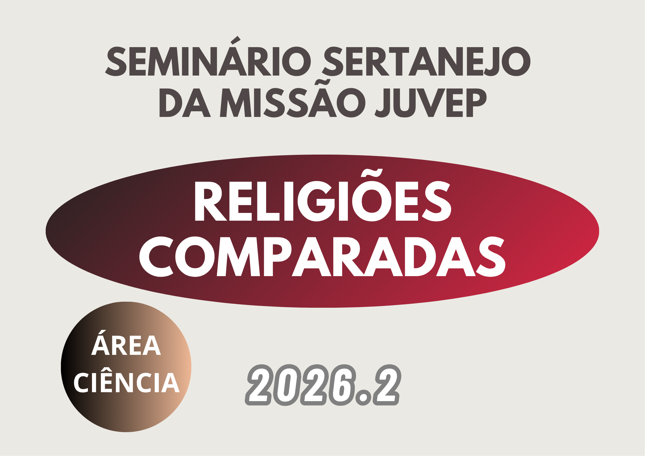 Religiões Comparadas - 2026.2
