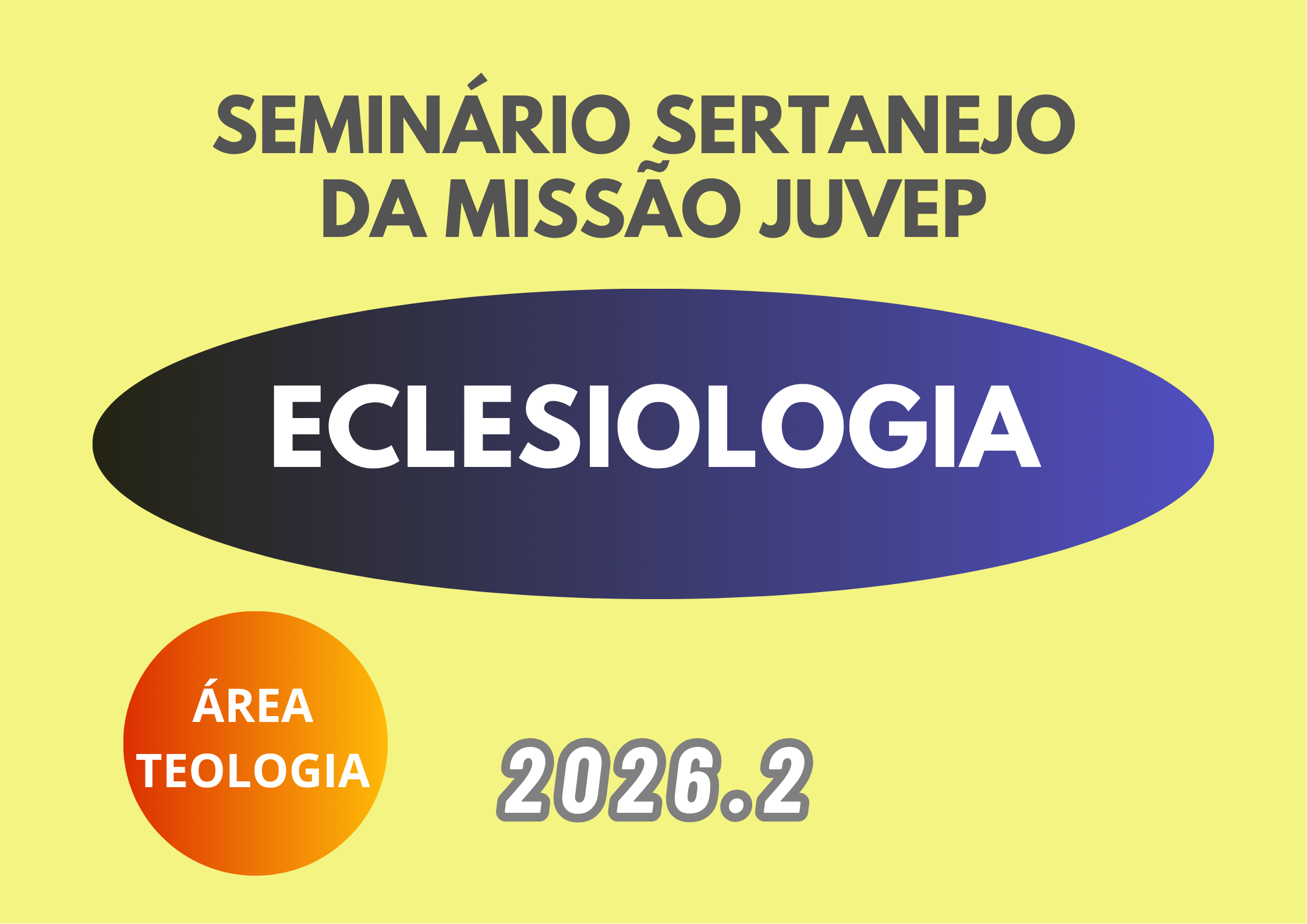 Eclesiologia - 2026.2